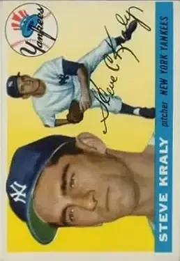 1955 Topps #139 Steve Kraly