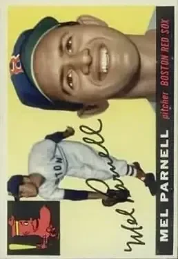 1955 Topps #140 Mel Parnell