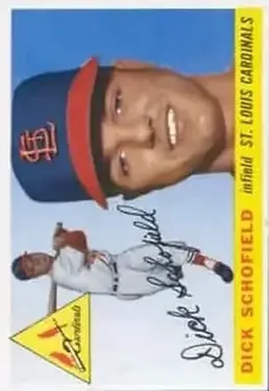 1955 Topps #143 Dick Schofield