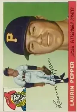 1955 Topps #147 Laurin Pepper