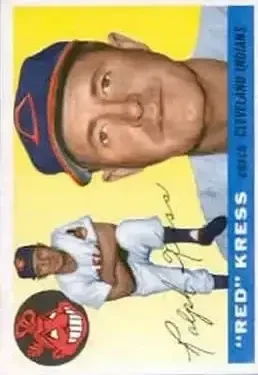 1955 Topps #151 Red Kress