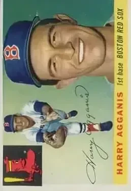 1955 Topps #152 Harry Agganis