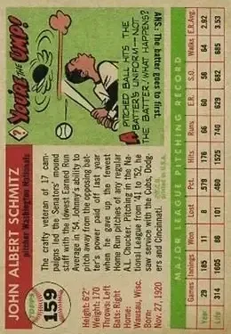 Back of Johnny Schmitz