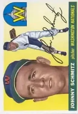 1955 Topps #159 Johnny Schmitz