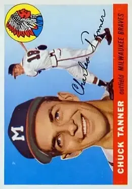 1955 Topps #161 Chuck Tanner