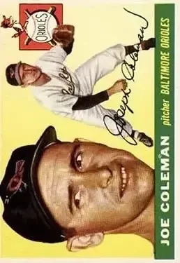 1955 Topps #162 Joe Coleman