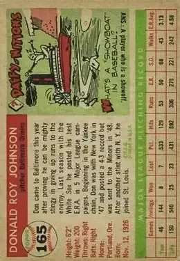 Back of Don Johnson