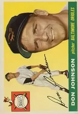 1955 Topps #165 Don Johnson