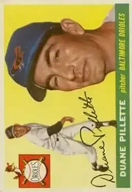 1955 Topps #168 Duane Pillette