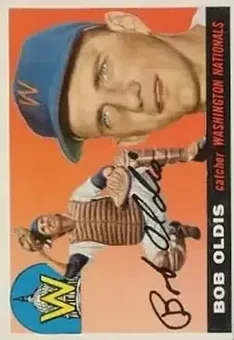 1955 Topps #169 - Bob Oldis - Washington Senators