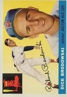 1955 Topps #171 Dick Brodowski