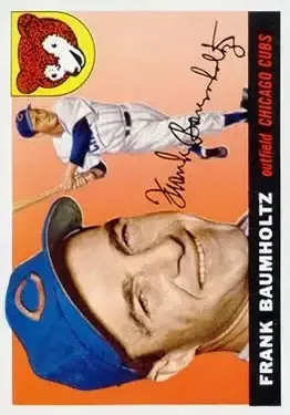 1955 Topps #172 Frank Baumholtz