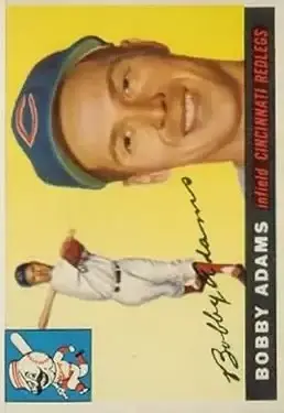 1955 Topps #178 Bobby Adams