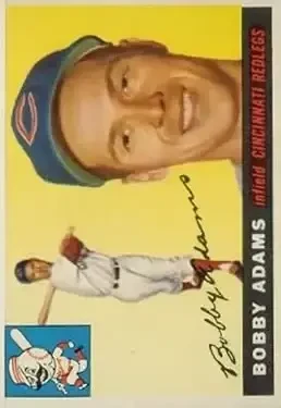 1955 Topps #178 Bobby Adams