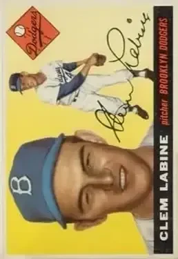 1955 Topps #180 Clem Labine