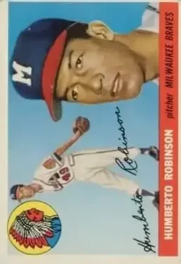 1955 Topps #182 Humberto Robinson