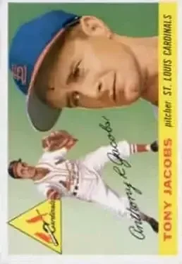 1955 Topps #183 Tony Jacobs