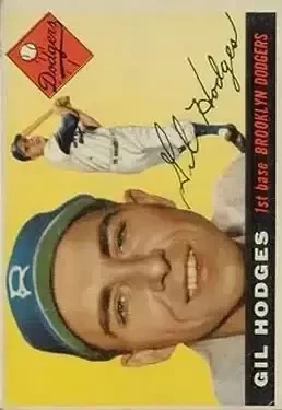 1955 Topps #187 Gil Hodges