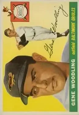 1955 Topps #190 Gene Woodling