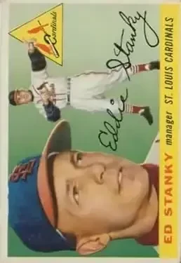1955 Topps #191 Ed Stanky