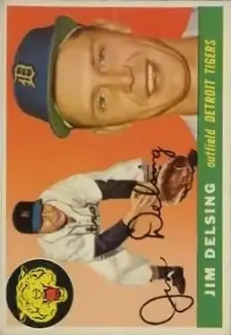 1955 Topps #192 Jim Delsing