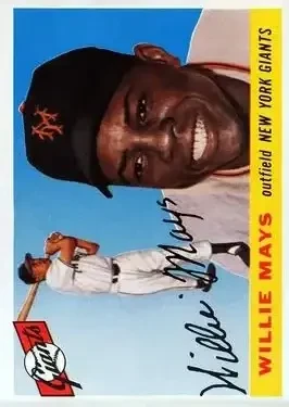 1955 Topps #194 Willie Mays