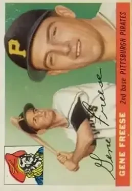 1955 Topps #205 Gene Freese