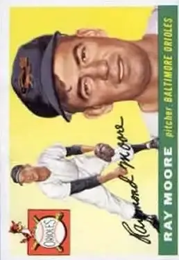 1955 Topps #208 Ray Moore