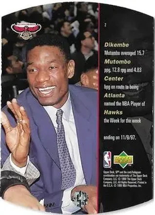Dikembe Mutombo back