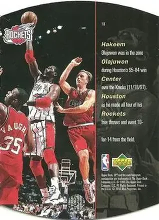 Hakeem Olajuwon back
