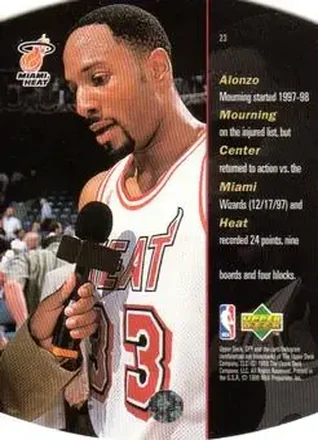 Alonzo Mourning back