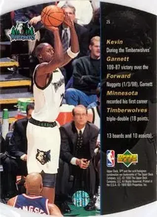 Kevin Garnett back