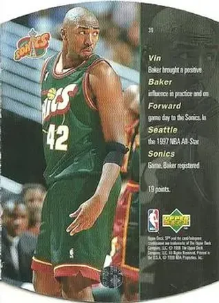 Vin Baker back