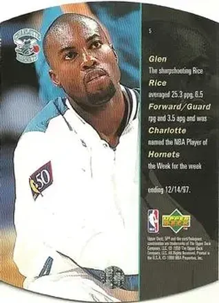 Glen Rice back