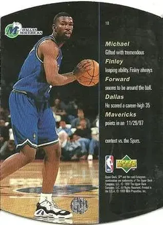 Michael Finley back
