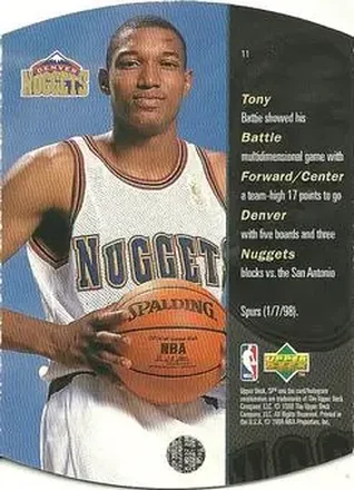 Tony Battie back