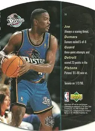 Joe Dumars back