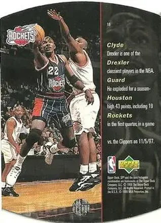 Clyde Drexler back