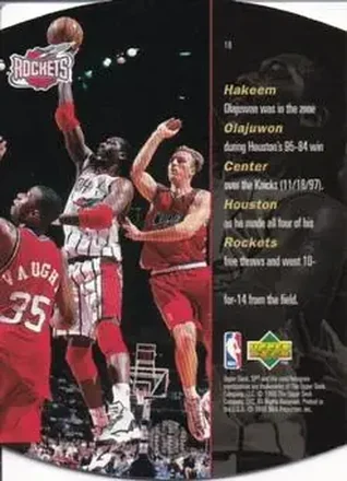 Hakeem Olajuwon back