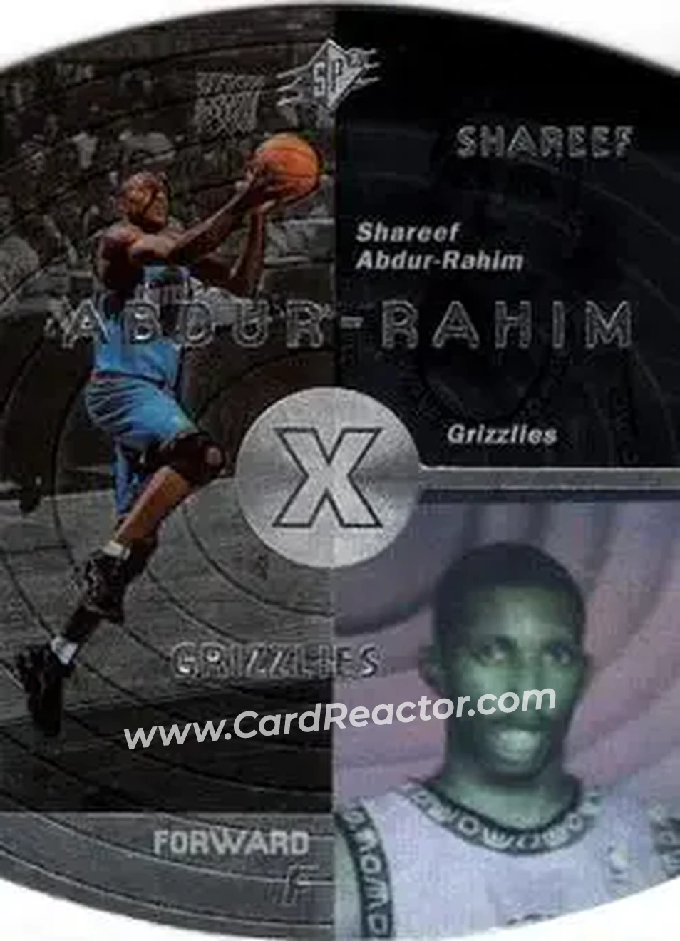 Enlarged card image