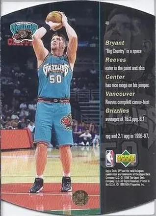 Bryant Reeves back