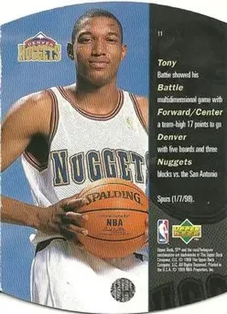 Tony Battie back