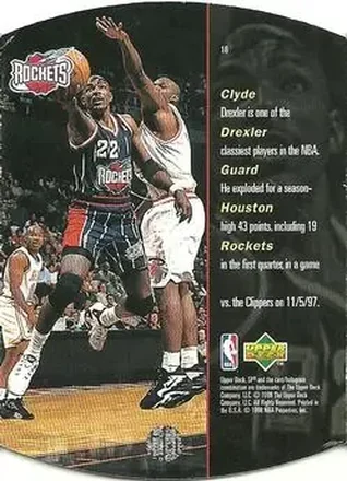 Clyde Drexler back
