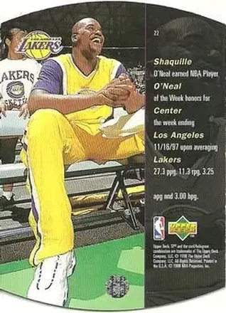 Shaquille O'Neal back