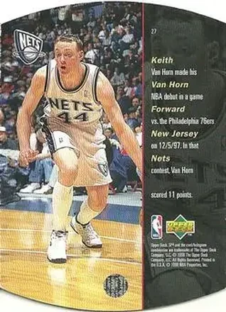 Keith Van Horn 裏面