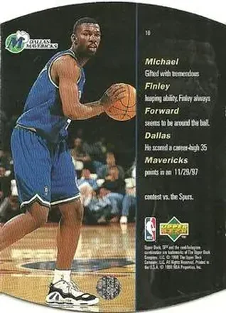 Michael Finley back