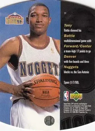 Tony Battie back