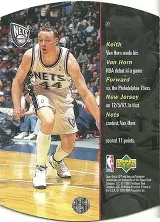 Keith Van Horn back