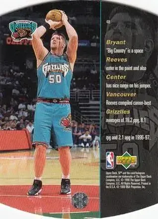 Bryant Reeves back