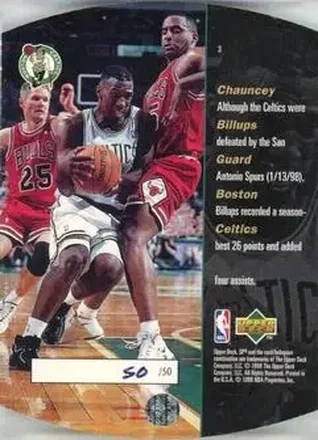 Chauncey Billups back